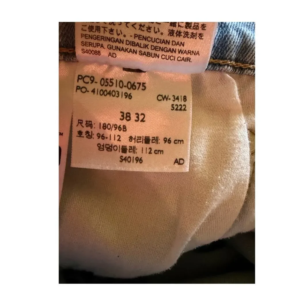 Levis waist size